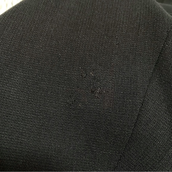 VINTAGE CLASSIC VERSACE V2 BLACK WOOL DOUBLE BREASTED BLAZER SPORT COAT - Picture 10 of 12